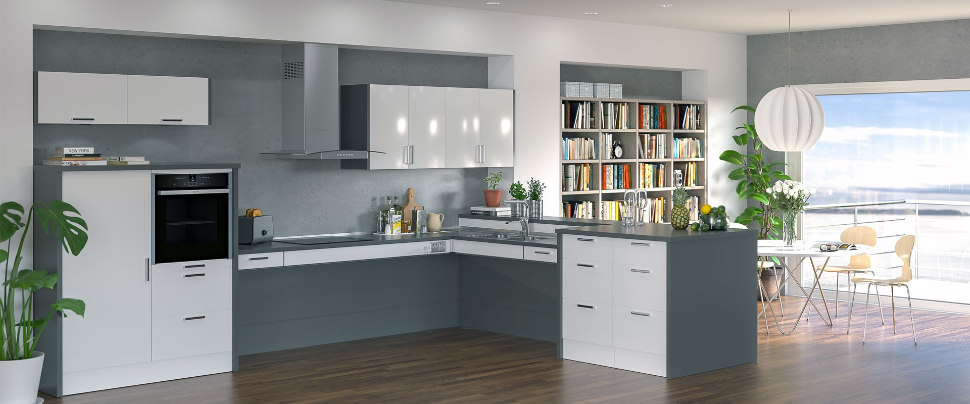 Cucine componibili ad altezza regolabile